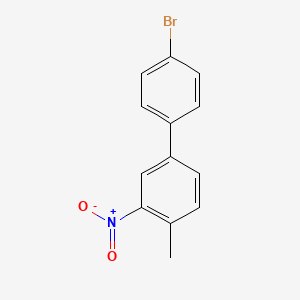 4-(4-Bromophenyl)-1-methyl-2-nitrobenzene