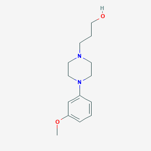 3-[4-(3-Methoxyphenyl)piperazin-1-yl]propan-1-ol