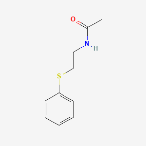 molecular formula C10H13NOS B7854533 N-(2-(Phenylthio)ethyl)acetamide 