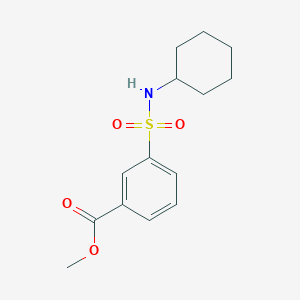 Methyl 3-(cyclohexylsulfamoyl)benzoate
