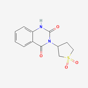3-(1,1-Dioxo-1lambda6-thiolan-3-yl)-1,2,3,4-tetrahydroquinazoline-2,4-dione