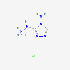 molecular formula C2H7ClN6 B7854972 CID 18526540 