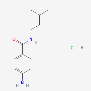 4-amino-N-isopentylbenzamide hydrochloride