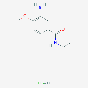 3-amino-N-isopropyl-4-methoxybenzamide hydrochloride