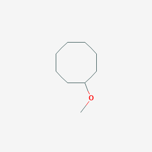 molecular formula C9H18O B078552 Cyclooctane, methoxy- CAS No. 13213-32-6