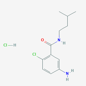 5-amino-2-chloro-N-isopentylbenzamide hydrochloride