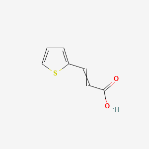 molecular formula C7H6O2S B7855436 2-噻吩基丙烯酸 