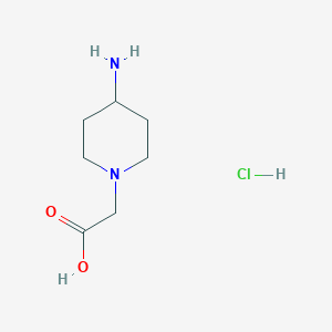 2-(4-Aminopiperidin-1-yl)acetic acid hydrochloride
