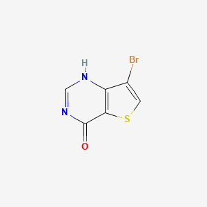 molecular formula C6H3BrN2OS B7855651 CID 21960243 