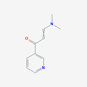 molecular formula C10H12N2O B7855669 3-(Dimethylamino)-1-(pyridin-3-yl)prop-2-en-1-one 