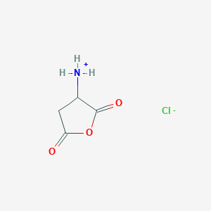 (2,5-Dioxooxolan-3-yl)azanium;chloride