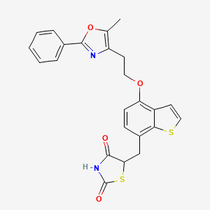 molecular formula C24H20N2O4S2 B7855704 Edaglitazone CAS No. 892128-36-8