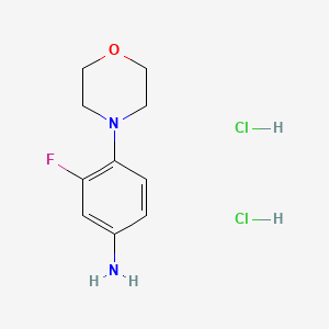 3-Fluoro-4-morpholinoaniline dihydrochloride