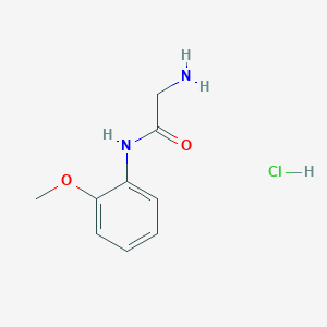 2-amino-N-(2-methoxyphenyl)acetamide hydrochloride