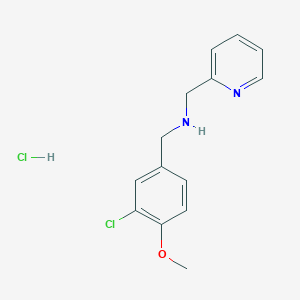 molecular formula C14H16Cl2N2O B7855820 C14H16Cl2N2O 