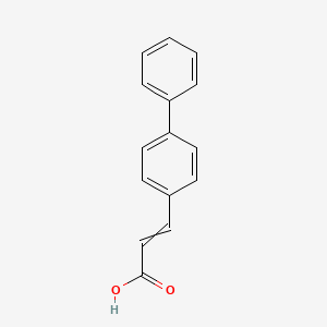 molecular formula C15H12O2 B7855924 p-Phenylcinnamic acid 
