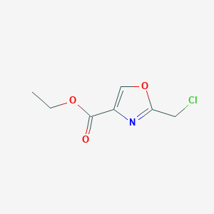Ethyl 2-(chloromethyl)-1,3-oxazole-4-carboxylate
