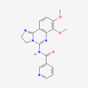 molecular formula C18H17N5O3 B7856075 CID 6857685 