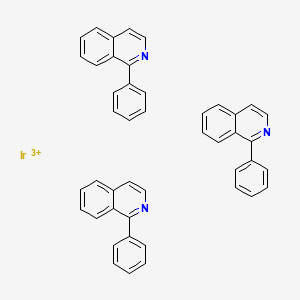 molecular formula C45H33IrN3+3 B7856150 Ir(piq)3 