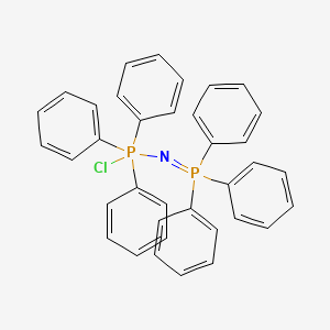molecular formula C36H30ClNP2 B7856157 1-Chloro-1,1,1-triphenyl-N-(triphenylphosphoranylidene)phosphoranamine CAS No. 2156-68-5