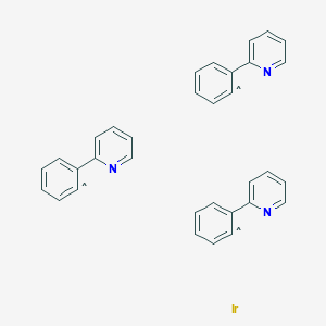 molecular formula C33H24IrN3 B7856225 Tris[2-(2-pyridyl)phenyl] iridium(III) 