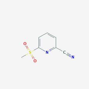 6-(Methylsulfonyl)picolinonitrile