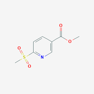 Methyl 6-(methylsulfonyl)nicotinate