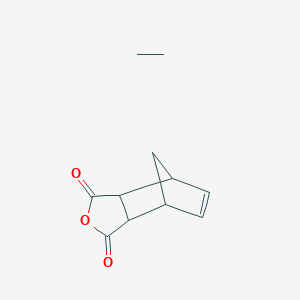 Ethane;4-oxatricyclo[5.2.1.02,6]dec-8-ene-3,5-dione