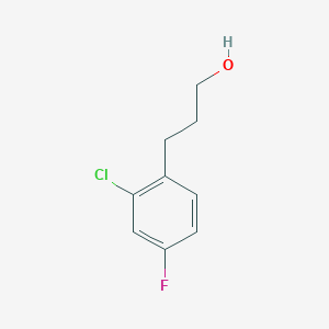 3-(2-Chloro-4-fluorophenyl)propan-1-ol