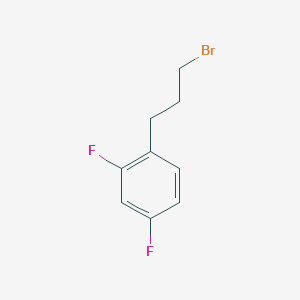 molecular formula C9H9BrF2 B7856518 1-(3-Bromopropyl)-2,4-difluorobenzene 