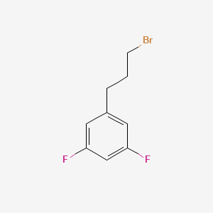 molecular formula C9H9BrF2 B7856524 1-(3-Bromopropyl)-3,5-difluorobenzene 