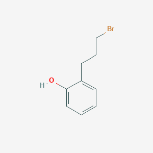 molecular formula C9H11BrO B7856525 2-(3-Bromopropyl)phenol CAS No. 57027-76-6