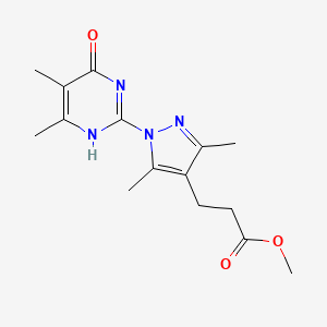 molecular formula C15H20N4O3 B7856551 CID 44116744 