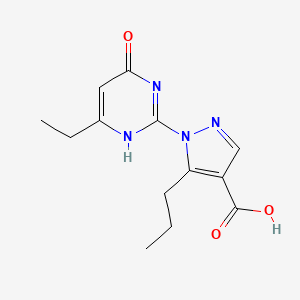 molecular formula C13H16N4O3 B7856553 CID 52903965 