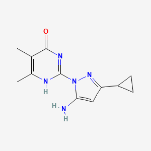 molecular formula C12H15N5O B7856592 CID 45496845 