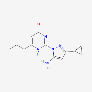 molecular formula C13H17N5O B7856606 CID 45497544 