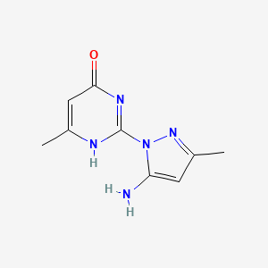 molecular formula C9H11N5O B7856609 CID 12735753 