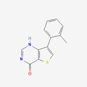 molecular formula C13H10N2OS B7856655 CID 45501394 