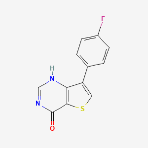 molecular formula C12H7FN2OS B7856661 CID 2759145 