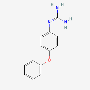 molecular formula C13H13N3O B7856716 1-(4-Phenoxyphenyl)guanidine 