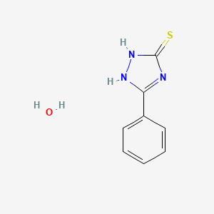 molecular formula C8H9N3OS B7856773 3-Mercapto-5-phenyl-1,2,4-triazole 