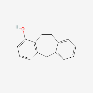 molecular formula C15H14O B7856780 10,11-Dihydro-5H-dibenzo[a,d][7]annulen-1-ol 