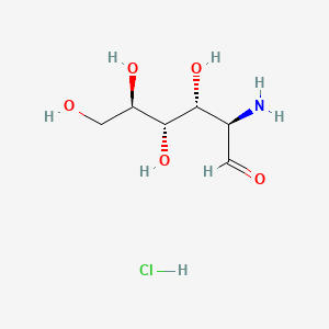 molecular formula C6H14ClNO5 B7856782 D-Glucose, 2-amino-2-deoxy-, hydrochloride 