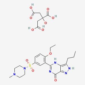 molecular formula C27H36N6O11S B7857045 CID 51052077 