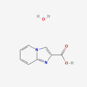 molecular formula C8H8N2O3 B7857098 Imidazo[1,2-a]pyridine-2-carboxylic acid hydrate 