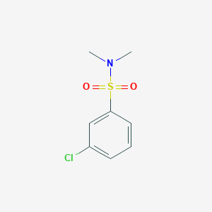 molecular formula C8H10ClNO2S B7857125 3-chloro-N,N-dimethylbenzene-1-sulfonamide 