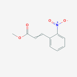 molecular formula C10H9NO4 B7857277 邻硝基肉桂酸甲酯 
