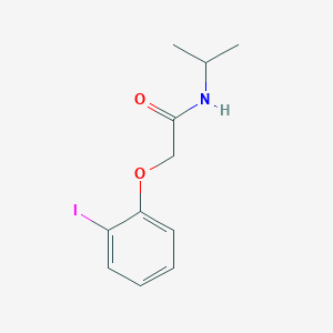 molecular formula C11H14INO2 B7857285 2-(2-Iodophenoxy)-N-isopropylacetamide 