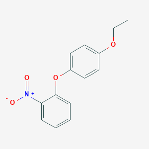 molecular formula C14H13NO4 B7857302 1-(4-Ethoxyphenoxy)-2-nitrobenzene 
