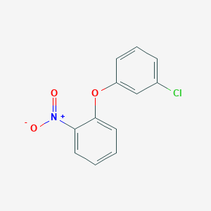 molecular formula C12H8ClNO3 B7857388 1-(3-Chlorophenoxy)-2-nitrobenzene 